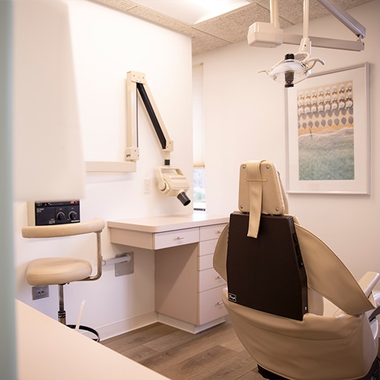 Modern dental treatment room