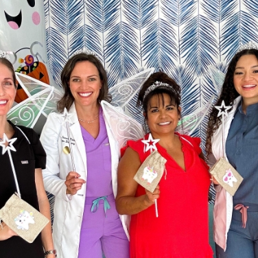 Dentist in Mission Viejo with her family